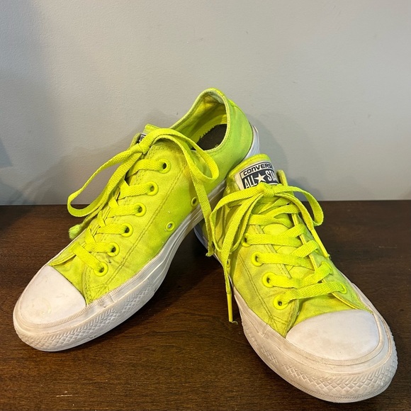 Converse Chuck Taylor All Star II Volt Green Men’s Size 9 Women’s Size 7 150160C - Picture 1 of 9